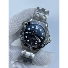 (준비완료/특급배송)NO.2787/ZF공장 오메가 시마스터 300M 블랙 Seamaster Diver 300M ZF 11 Best Edition Black Ceramic Black Dial on SS Bracelet A8800