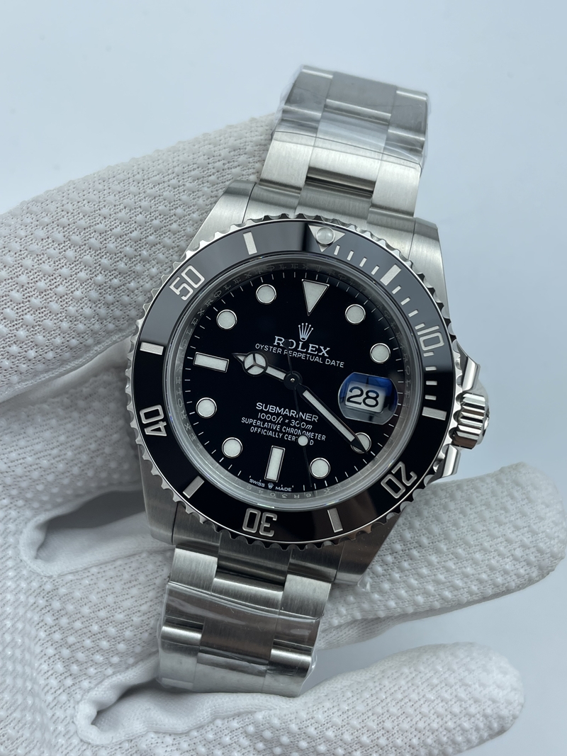 (준비완료/특급배송 할인판매)NO.3415/롤렉스 서브마리너 신형 41mm 블랙다이얼 블랙세라믹 인서트 최신형 QP공장