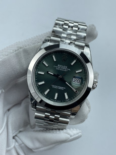 (준비완료/특급배송)NO.3566/VS공장 롤렉스 데이저스트 41미리 그린다이얼 돔베젤 쥬빌레